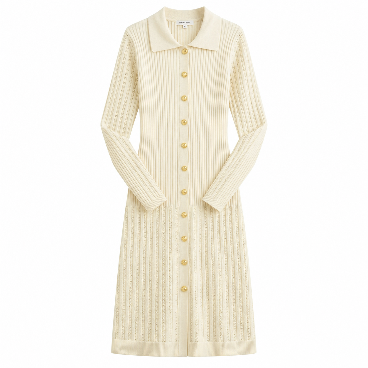 The Paris — Hollow Waist Elegance Dress